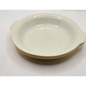 Hall Pottery 512 Individual Au Gratin Baking Dish Yellow Individual